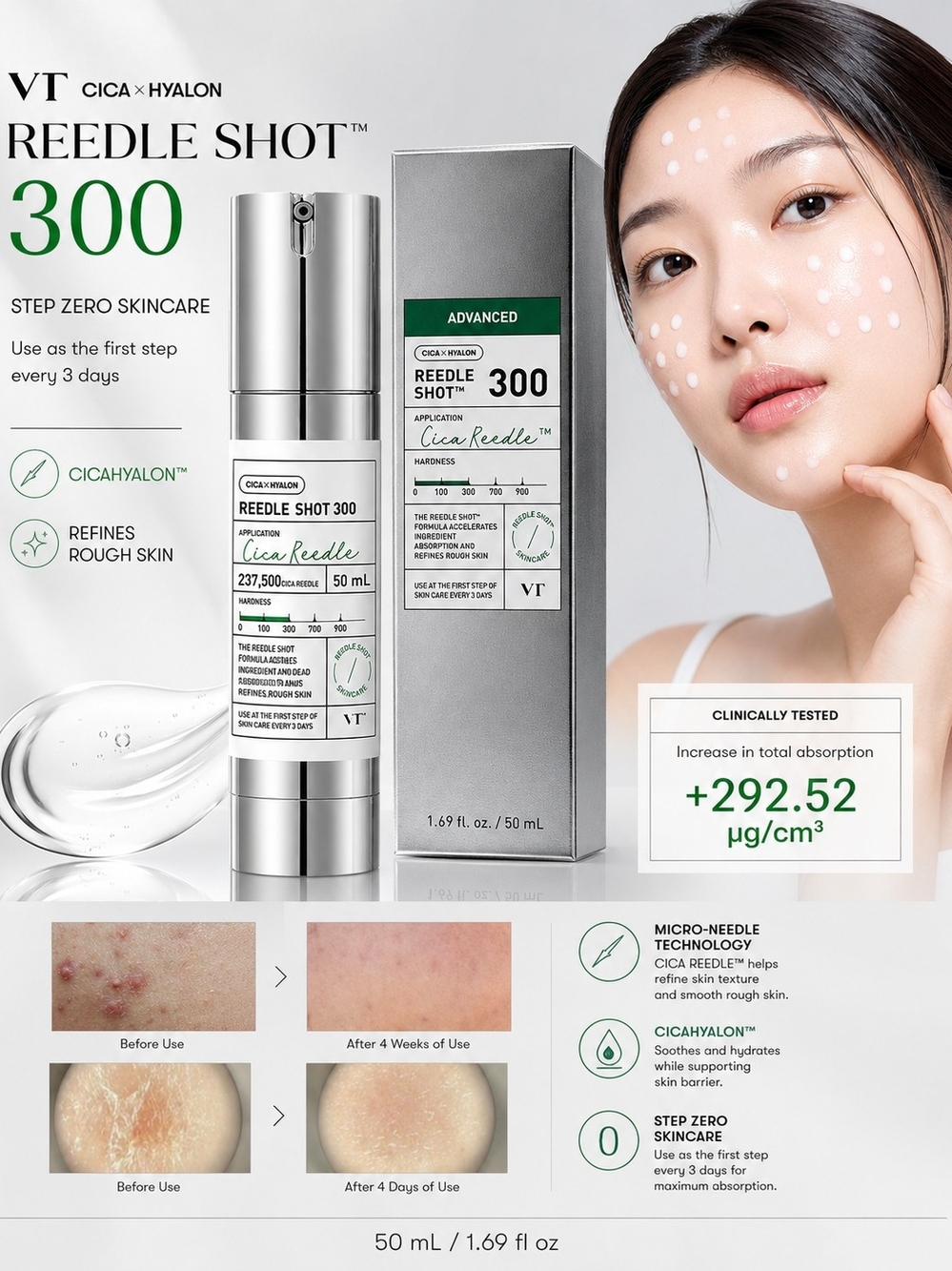 VT Cosmetics Reedle Shot 300